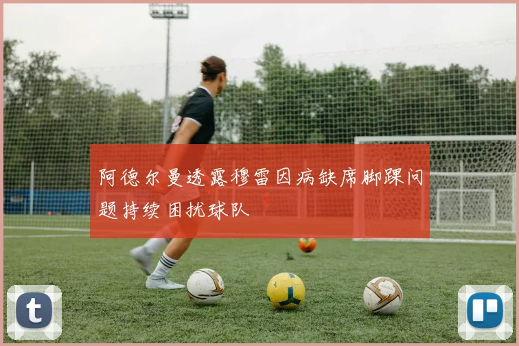 阿德尔曼透露穆雷因病缺席脚踝问题持续困扰球队